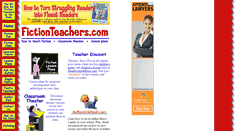 Desktop Screenshot of fictionteachers.com